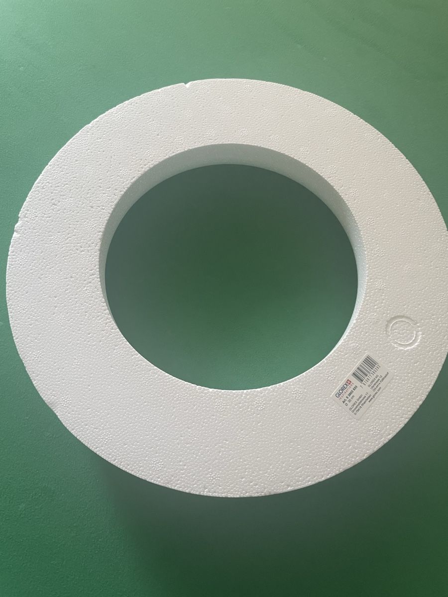 Kit bricolage: DIY Wreath Polystyrene Foam Ring 6x – Nuovo (secondo la descrizione) da Waedenswil venduto da Paps04 2