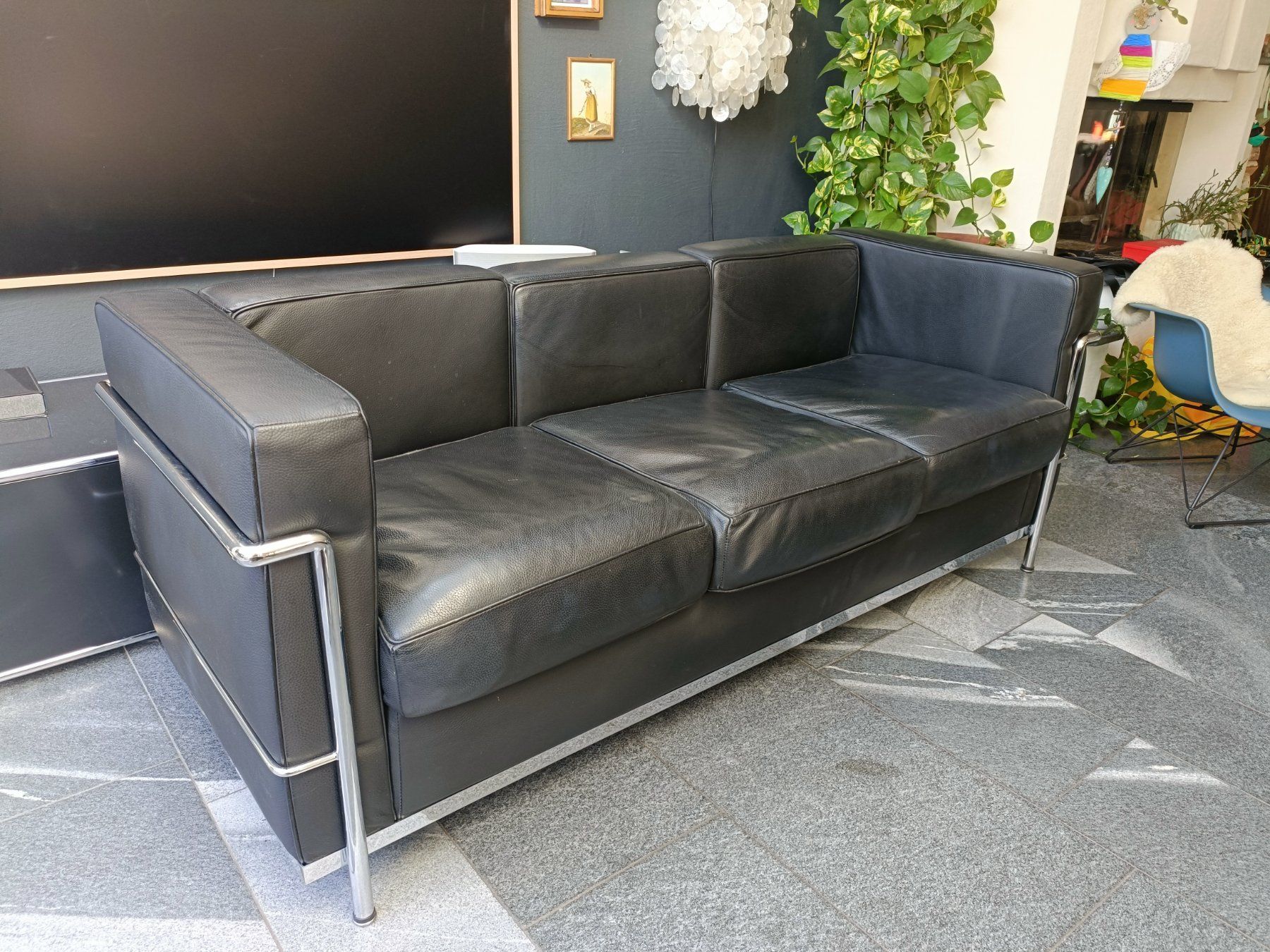 Le Corbusier Divani: Le Corbusier LC2 Sofa Replica – Usato da Schmitten FR venduto da oldtimer82 2