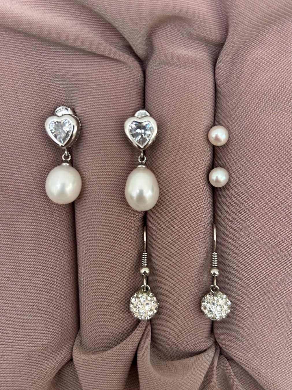 Altri gioielli: Schmuck-Set mit Perlen und Zirkonia Nr. 40 – Nuovo (secondo la descrizione) da Rothenburg venduto da stacostaco 3