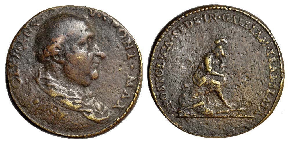 Medaglie: Rom, Restitutionsmedaille Clement V – Usato da Chiasso venduto da Novamarketing