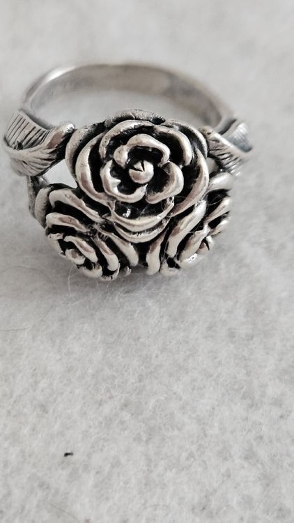 Bague En Argent Taille 57 - Occasion - Modèle Simple Et Joli