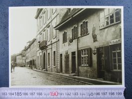 BASEL ST.JOHANNVORSTADT WIRTSCHAFT 1864 REPRO AK BS