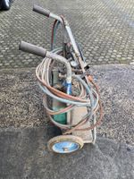 Autogen Schweissanlage auf Fahrwagen mit Brenner + Zubehör