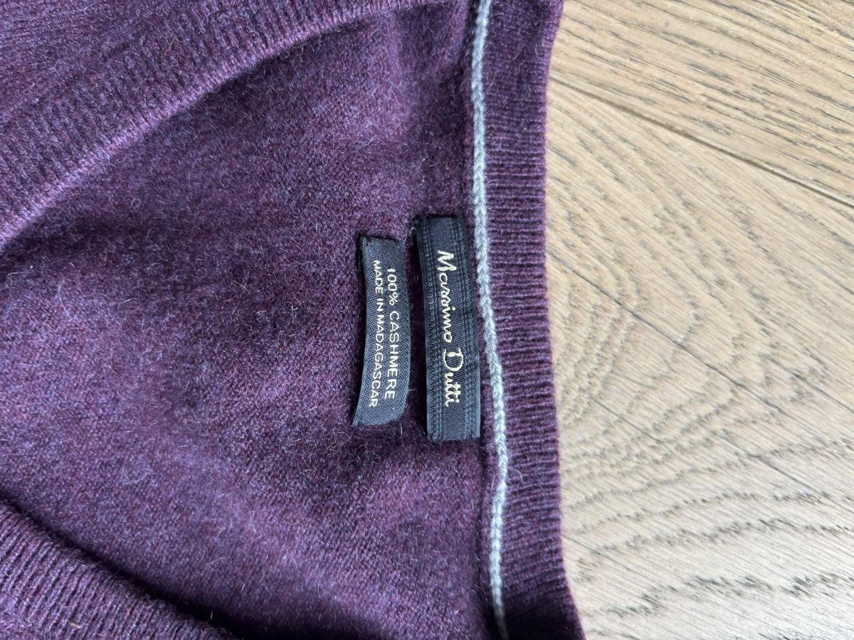 Massimo Dutti Maglioni & Felpe: Pull Massimo Dutti 100% cachemire bordeaux taille M – Usato da Genève venduto da bha_jcf5 1