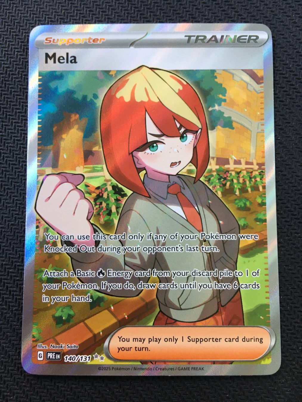 Pokémon Sammelbilder & Trading cards: Pokémon - Mela - Pre 140 - Prismatic Evolutions - EN – Neu (gemäss Beschreibung) aus St.Gallen von Punktchen01