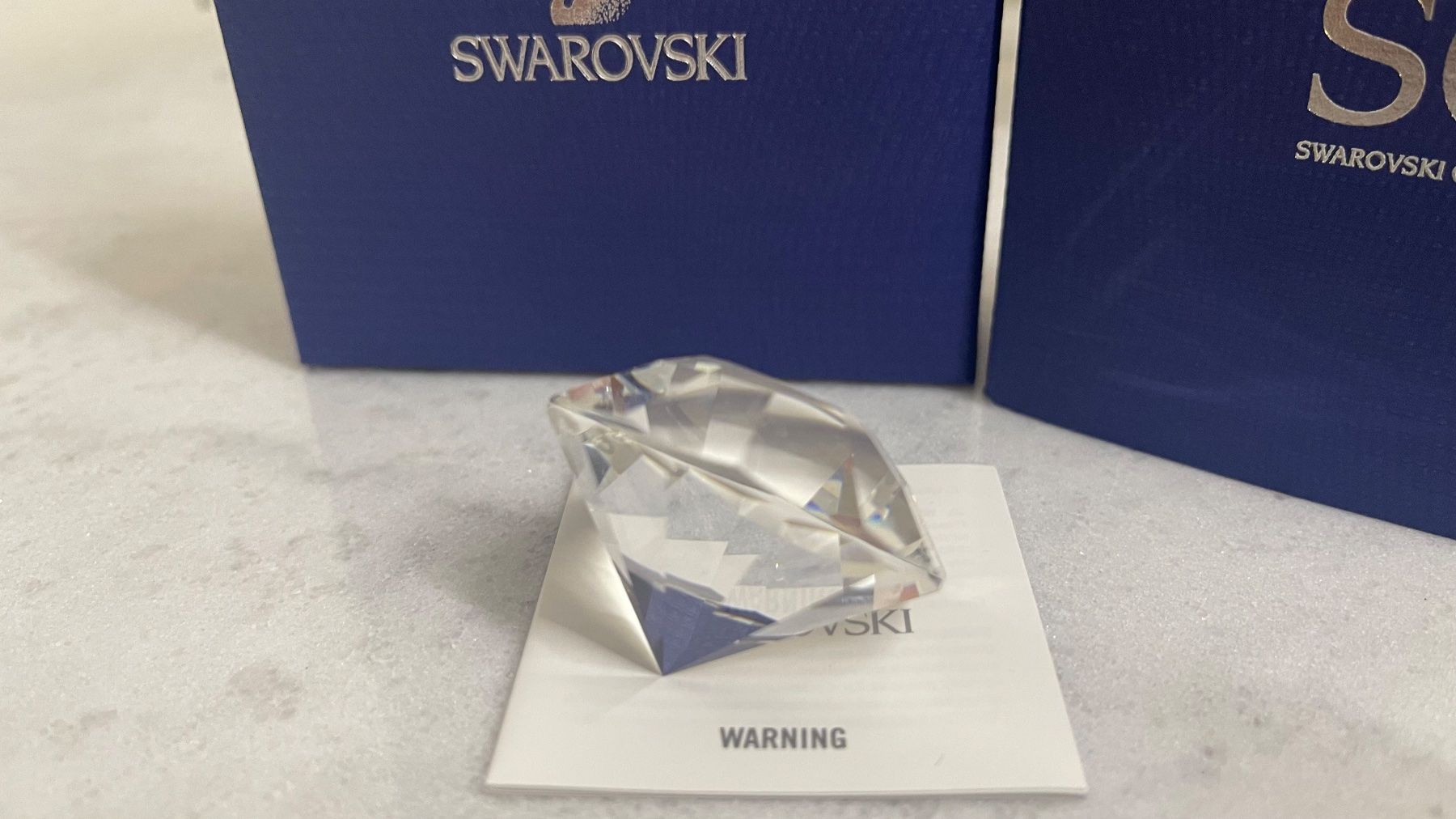 Swarovski Statuette: Swarovski SCS Diamant gross – Nuovo (secondo la descrizione) da zeihen venduto da Racer-71 1