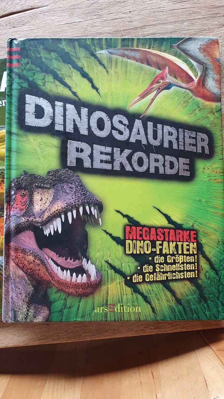 Libri: 2 Tierbücher: Schlangen & Dinosaurier Rekorde – Usato da Jenaz venduto da A-Team05 1