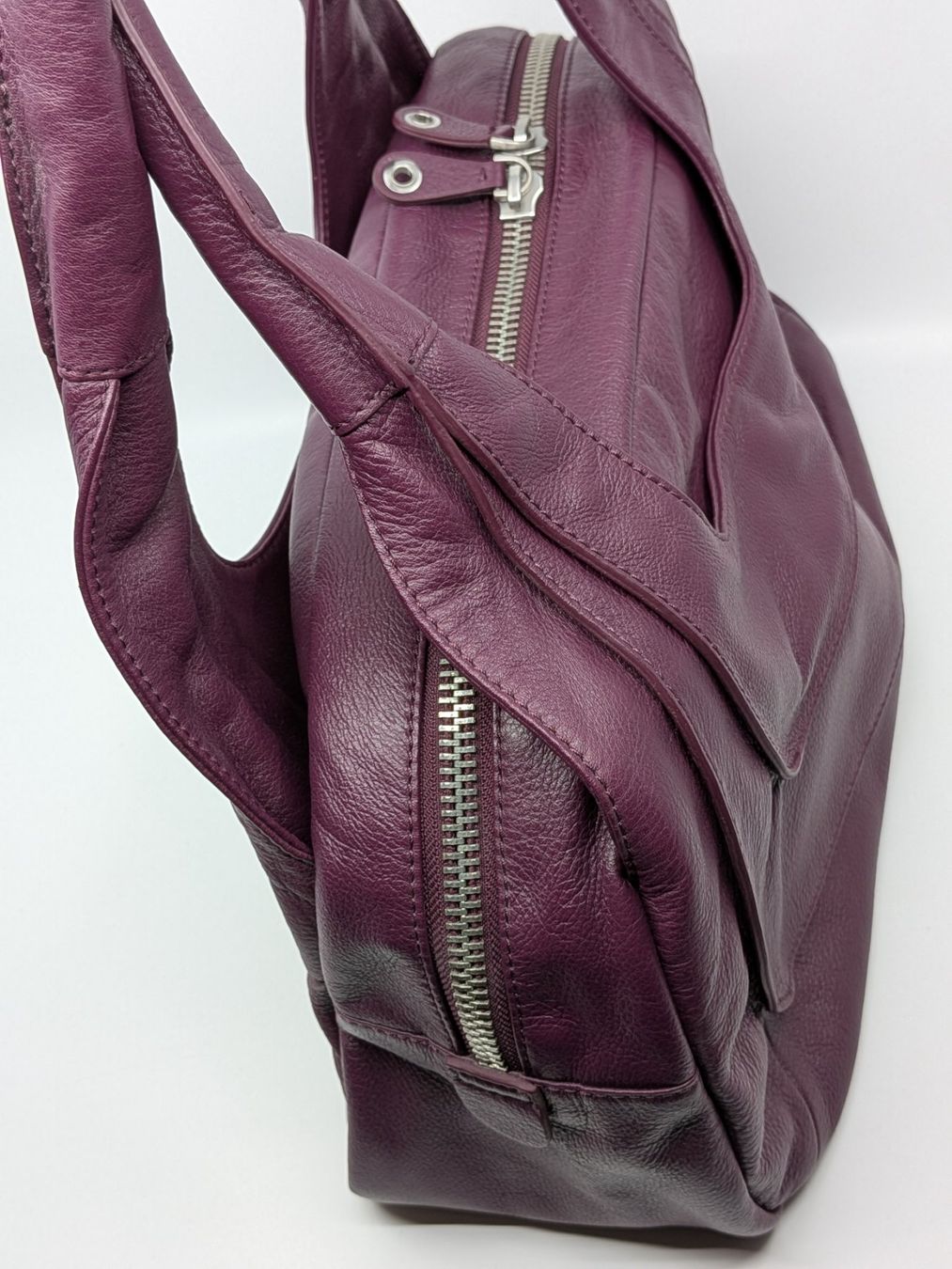Ecco Borse da donna: Ecco Ledertasche magenta lila – Usato da Emmen venduto da magelan 3