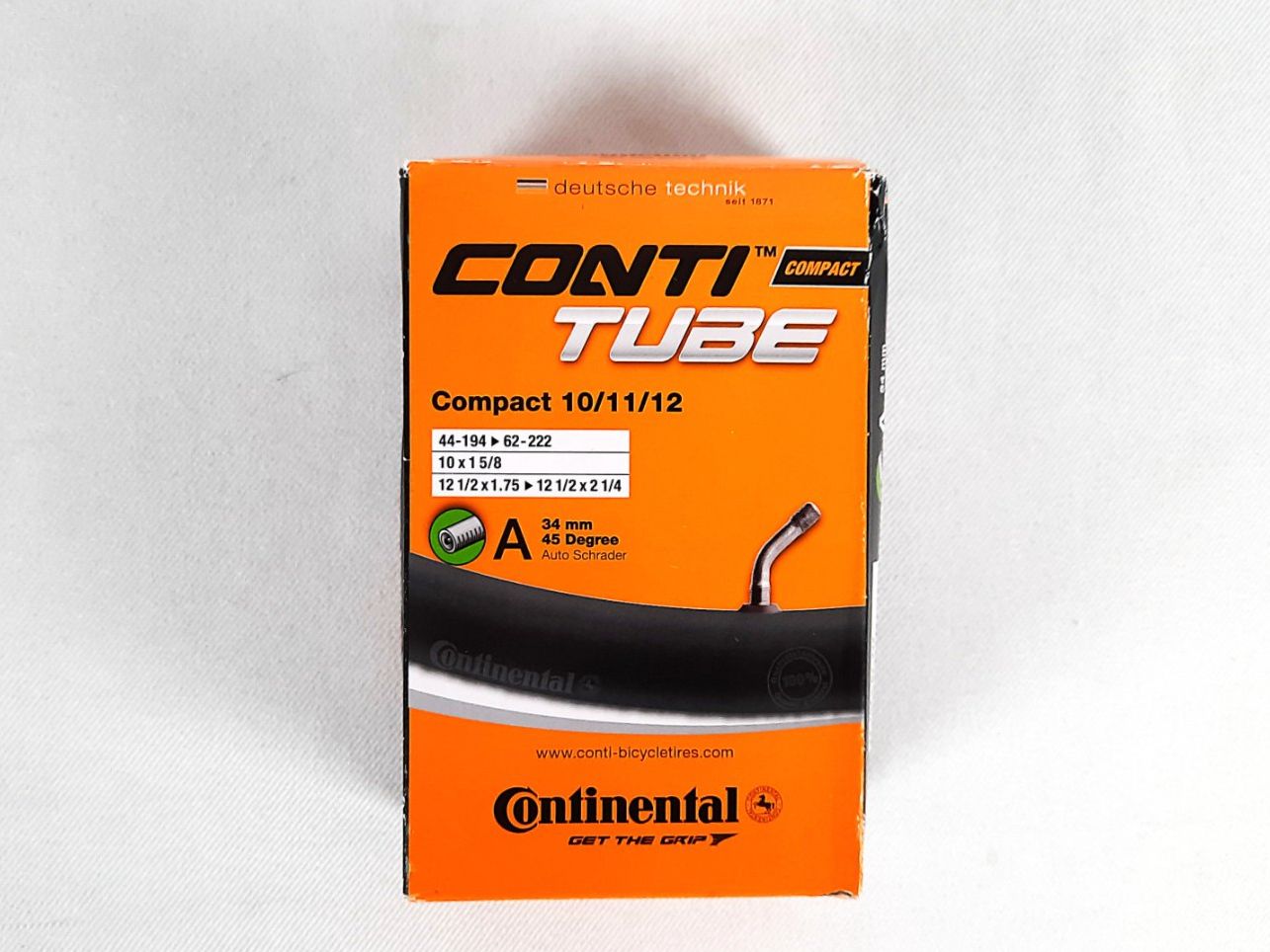 Continental Pneumatici & Ruote complete: CONTINENTAL-Schlauch-Compact 10/11/12 34mm – Nuovo (secondo la descrizione) da Beinwil am See venduto da Restwert_Beinwil 1