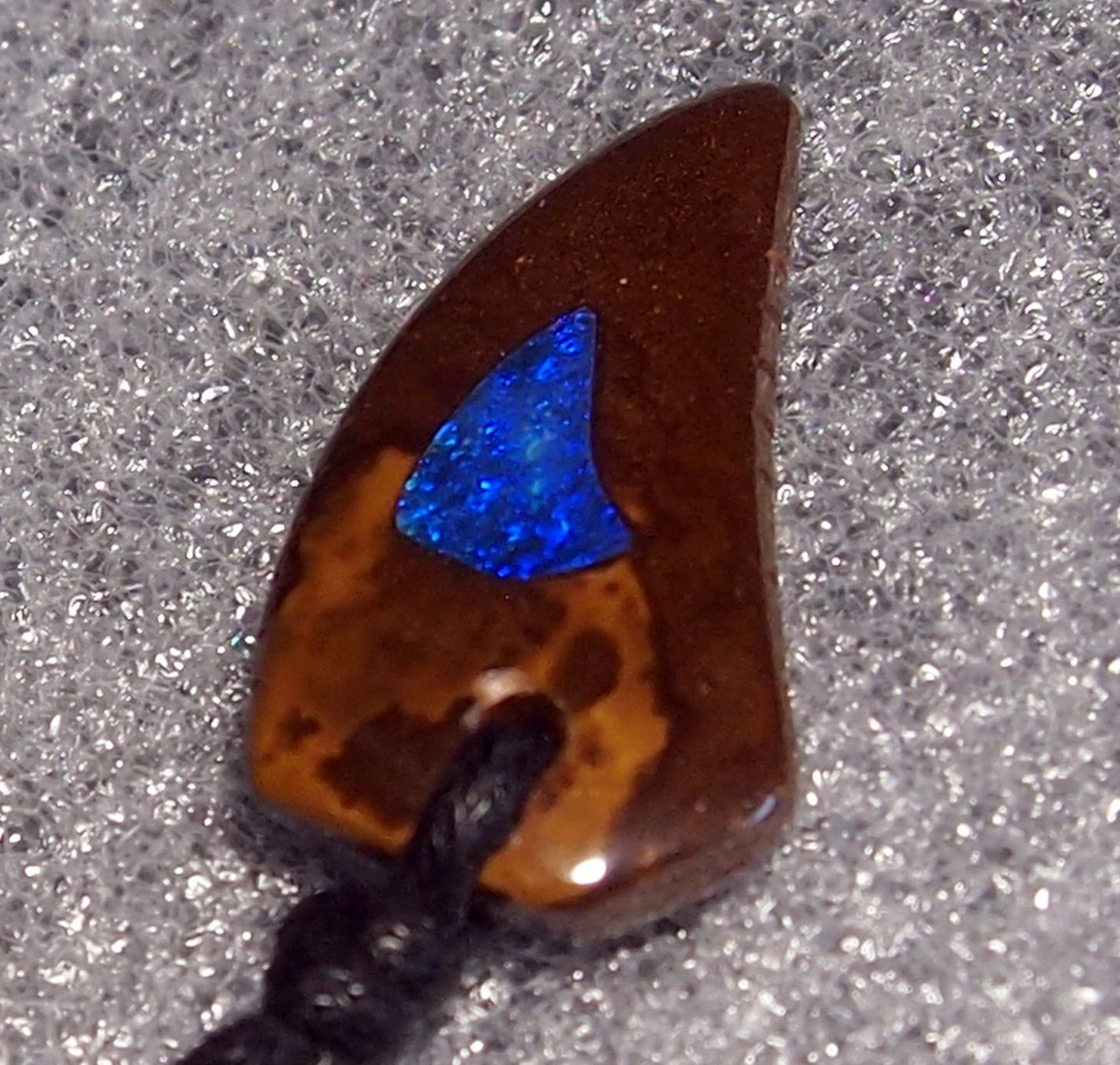 Pietre preziose: 22 ct.  Koroitopal mit Blackopal-Einlage, TOP-Funken! – Nuovo e nell'imballaggio originale da Reinach BL venduto da Marcopal 3
