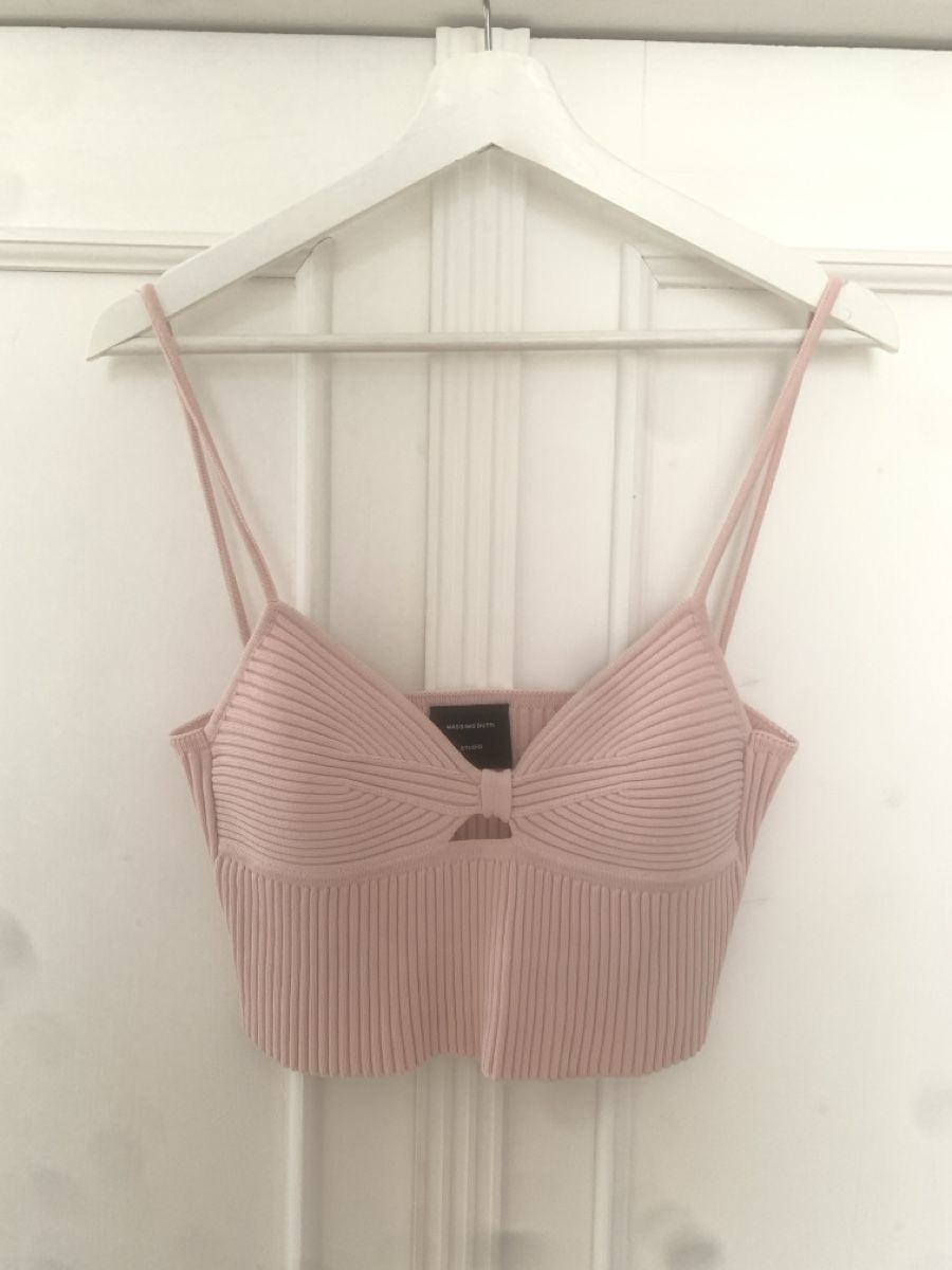 Massimo Dutti Tops: Massimo Dutti Studio Top Rosa Grösse S TOP – Gebraucht aus Zürich von MK124