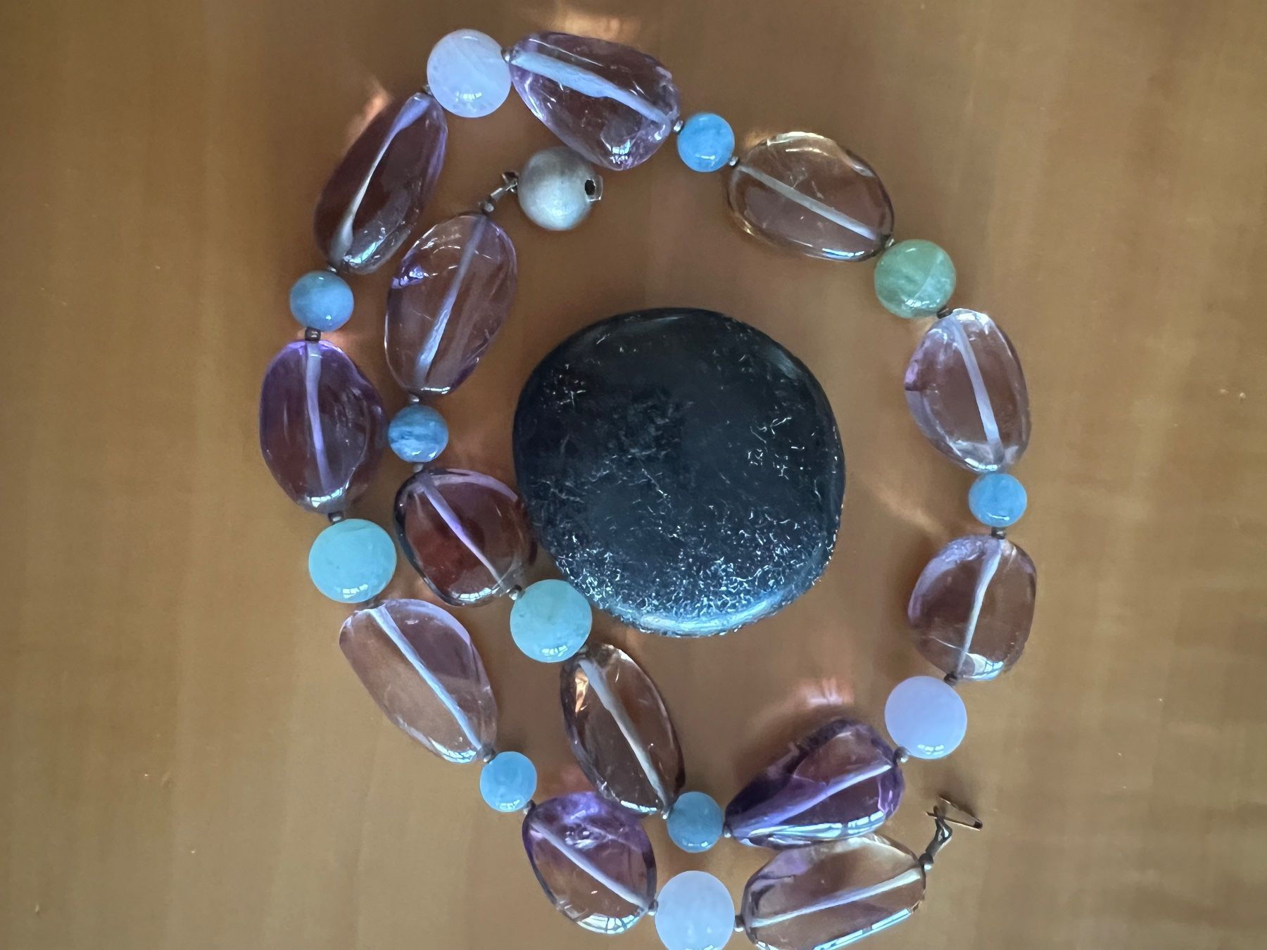 Catenine: Amethyst Halskette – Usato da Remigen venduto da Orlana7 4