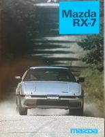 ORIGINAL PROSPEKT | MAZDA RX-7 - TYP FB2 | AB 02.1984 - DE