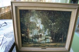 J.B.COROT FAKSIMILE 70 X61 INKL RAHMEN