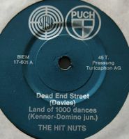 Vinyl EP-Single The Hit-Nuts - Dead End Street/Dr. Mrs.Apple