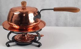 ALP Rose Vintage Fondue Set Aus 60er Jahren