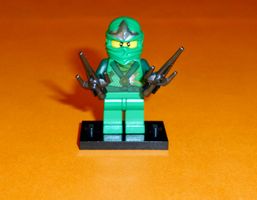 Lego Ninjago/Minifigur njo0213 Lloyd (Rebooted with ZX Hood)