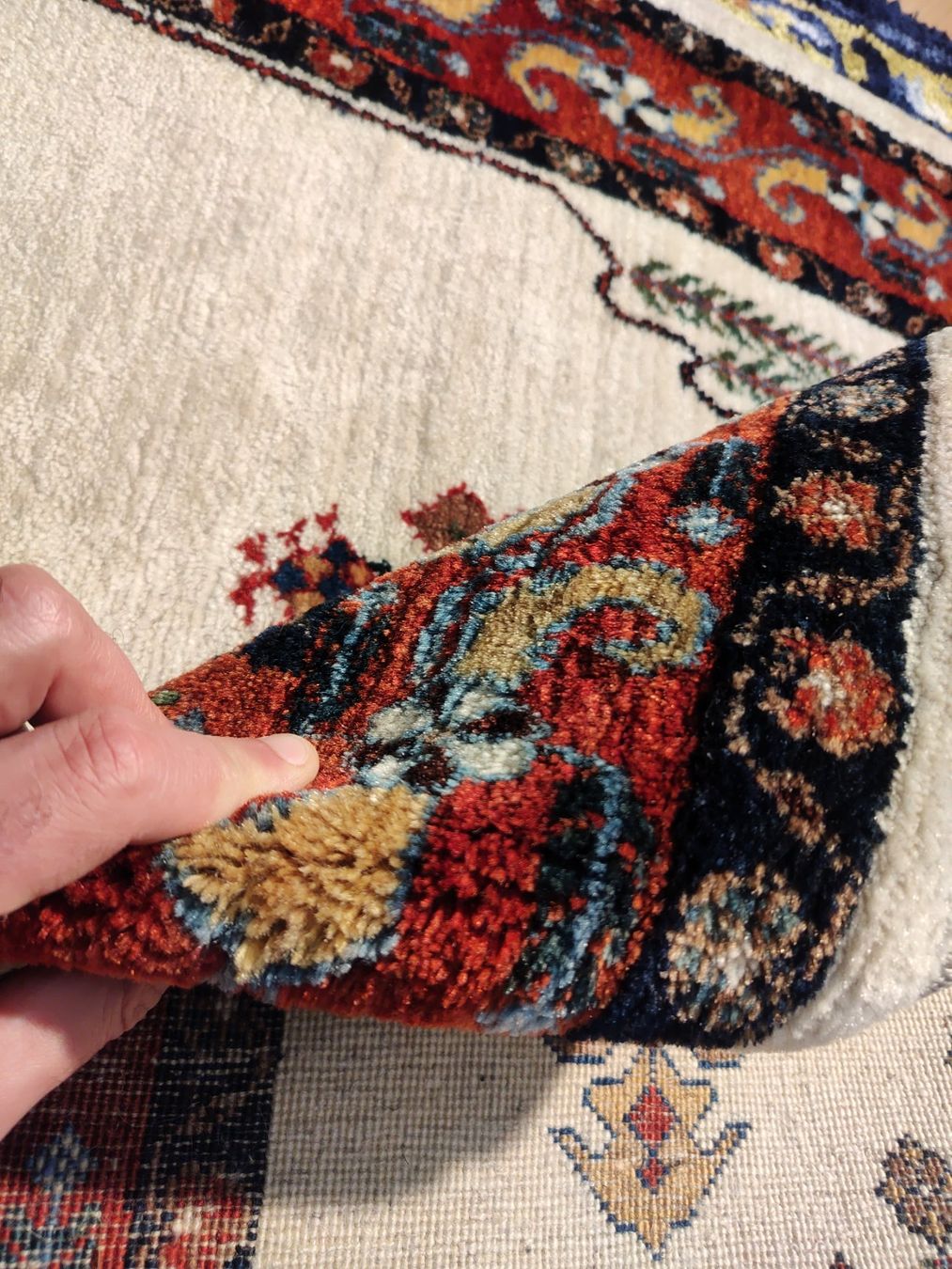 Gabbeh Tappeti: Heller Gabbeh Loribaft 104 x 158 – Nuovo (secondo la descrizione) da Horgen venduto da ilanist 7
