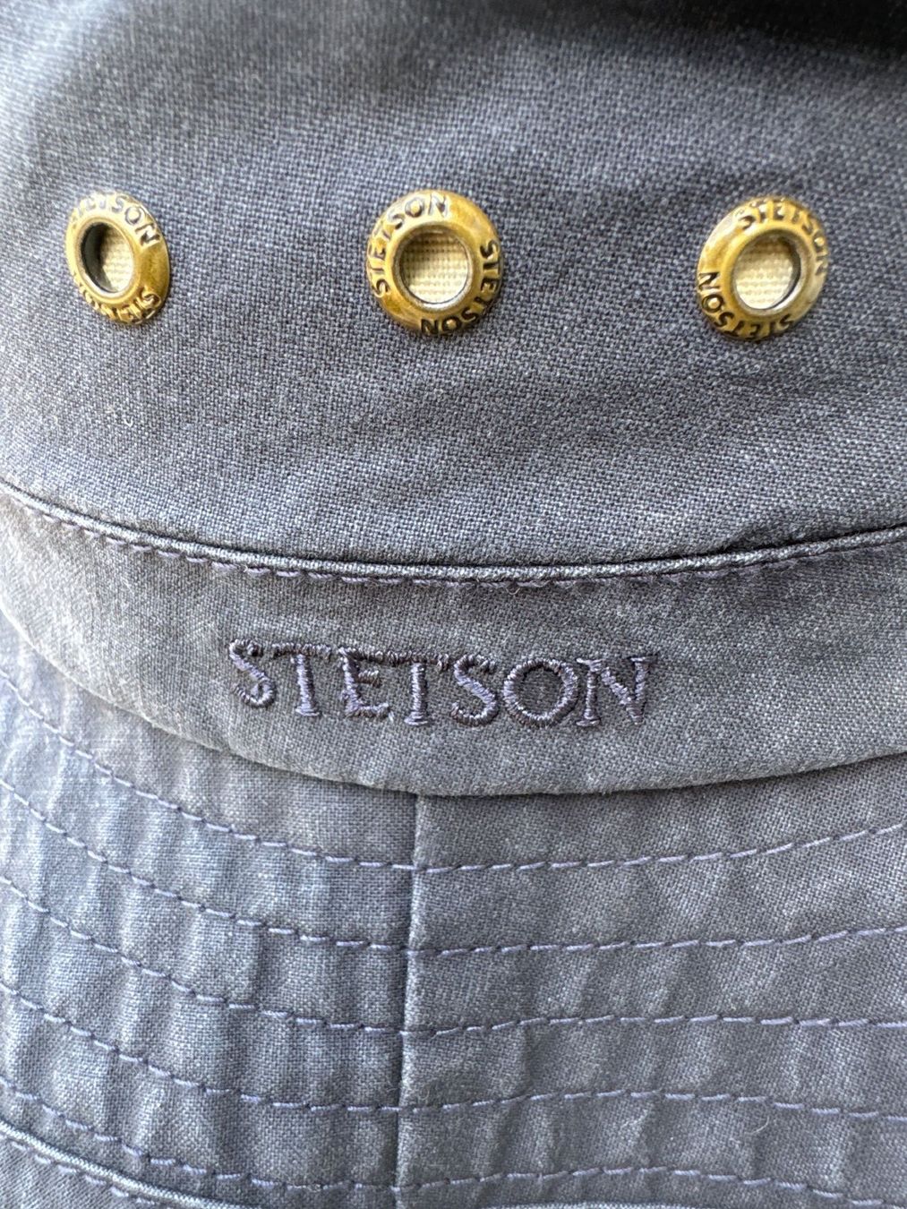 Stetson Copricapi, berretti & cappellini: Chapeau STETSON S 100% coton – Nuovo e nell'imballaggio originale da Arnex-sur-Orbe venduto da cameleonfringant 2