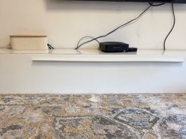 Modernes TV-Lowboard Hochglanz Weiss – guter Zustand
