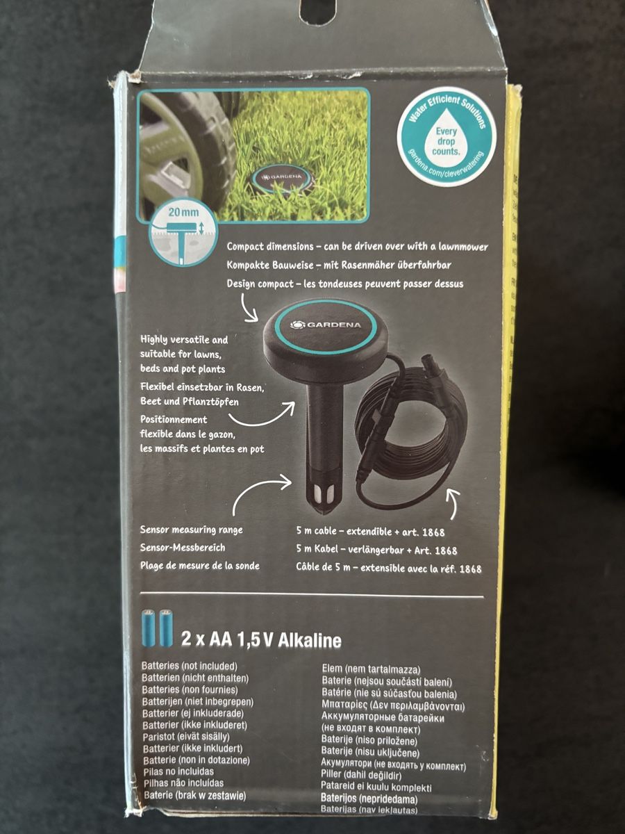 Gardena Misurare: Gardena Bodenfeuchtesensor, ungebraucht – Nuovo (secondo la descrizione) da Rombach venduto da rbr5000 5