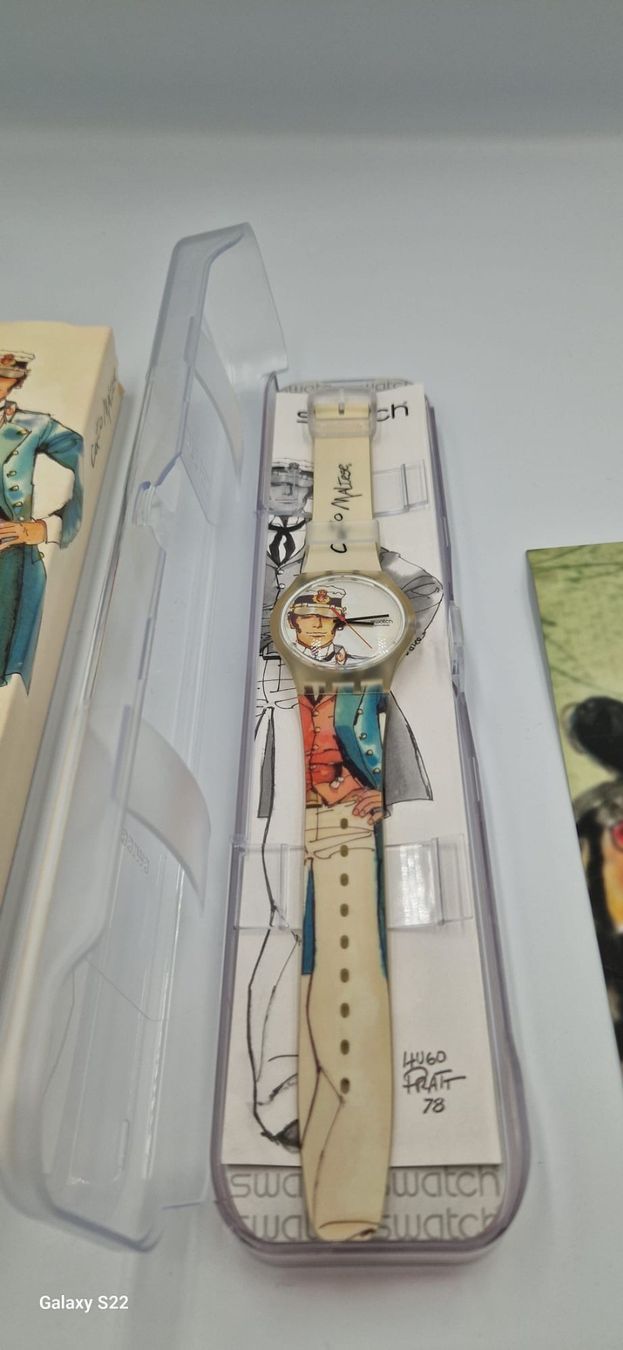 Swatch Orologi: Montre Swatch Corto Maltese 2007 full set New Battery – Nuovo (secondo la descrizione) da Versoix venduto da WatchesGeneva 2
