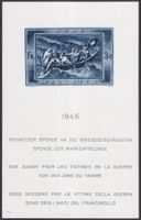 1945, W21 (Spendenblock, Nr.10) postfrisch **, Kat: 200.-