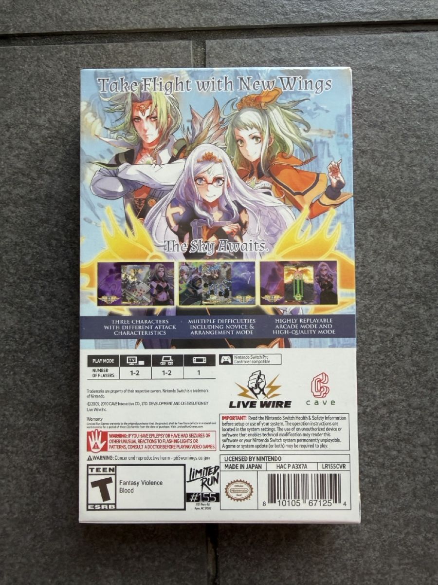 Giochi: Espgaluda II Nintendo Switch Limited Run Games – Nuovo (secondo la descrizione) da Zürich venduto da cENS0R 1