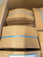 Karton Verpackungen / Versandtasche A4 Diverse. Ca 200Stk