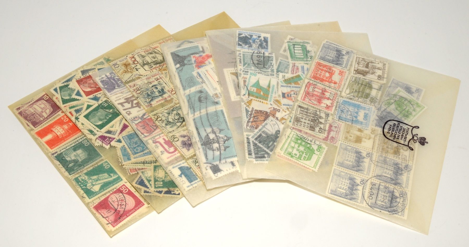 Alle Briefmarken: Briefmarkensammlung "Deutsche Post" 2329/141 – Gebraucht aus Bern von Olynon 2