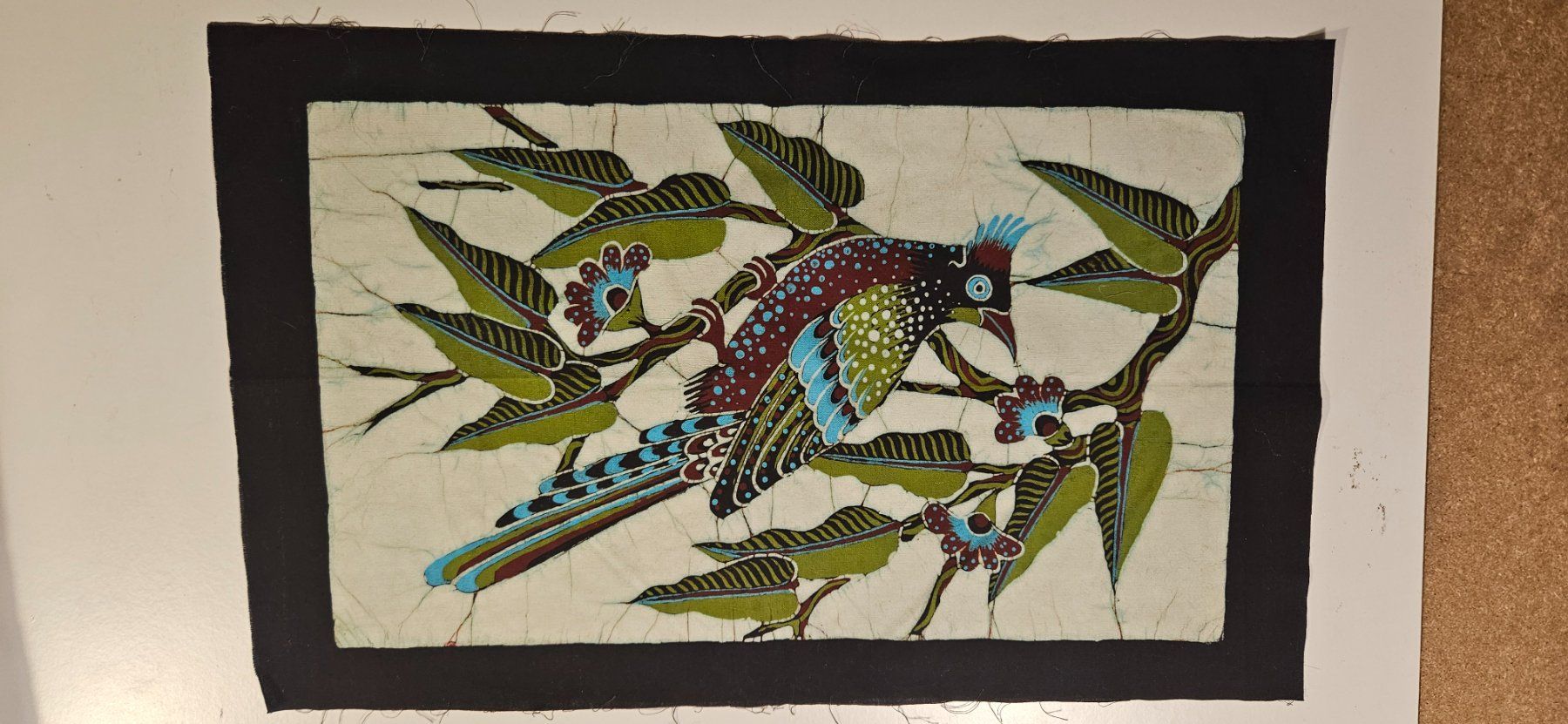 Tessuti: coupon tissu oiseau 22x37cm – Nuovo (secondo la descrizione) da Carouge GE venduto da Lea000 2