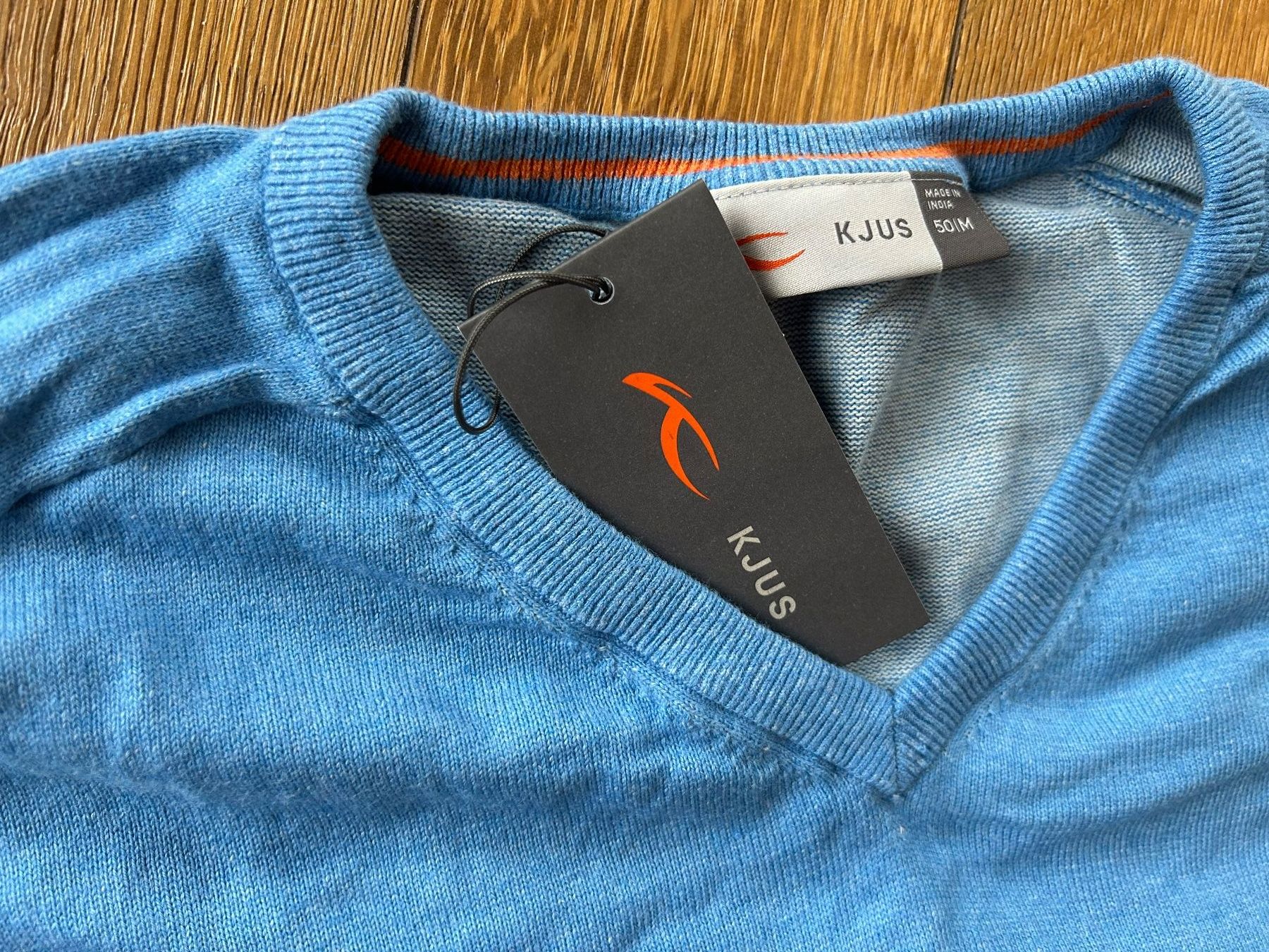 Kjus Maglioni & Felpe: Kjus Herren V-Neck Pullover, Grösse 50, Hellblau ***TOP*** – Usato da Root venduto da Bazli