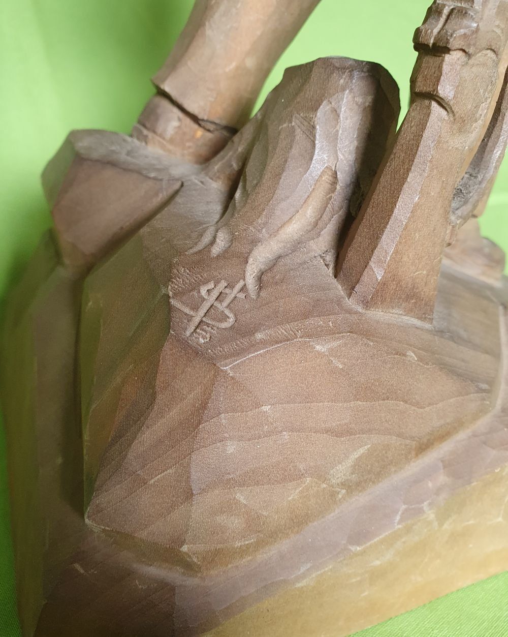 Figuren: Geschnitzte Holzfigur Jäger – Gebraucht aus Steffisburg von chloeisli 3