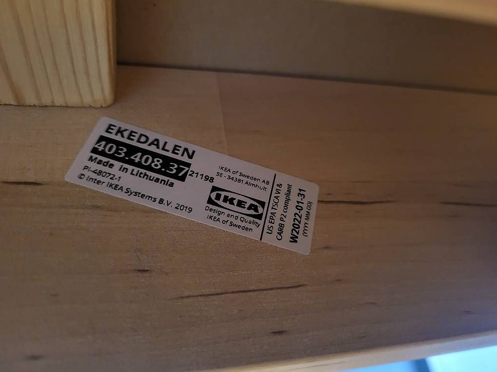 Tables: Ekedalen Tisch von Ikea – D'occasion à Wiedlisbach par chrebly 2
