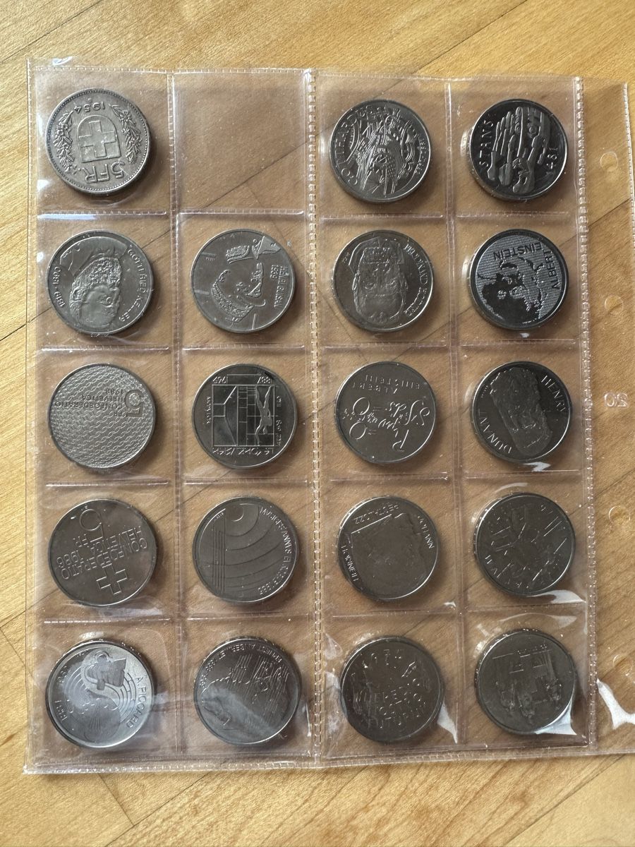 Tutti le monete: Collection pièces Euros et CHF – Usato da epalinges venduto da Misterazz 8