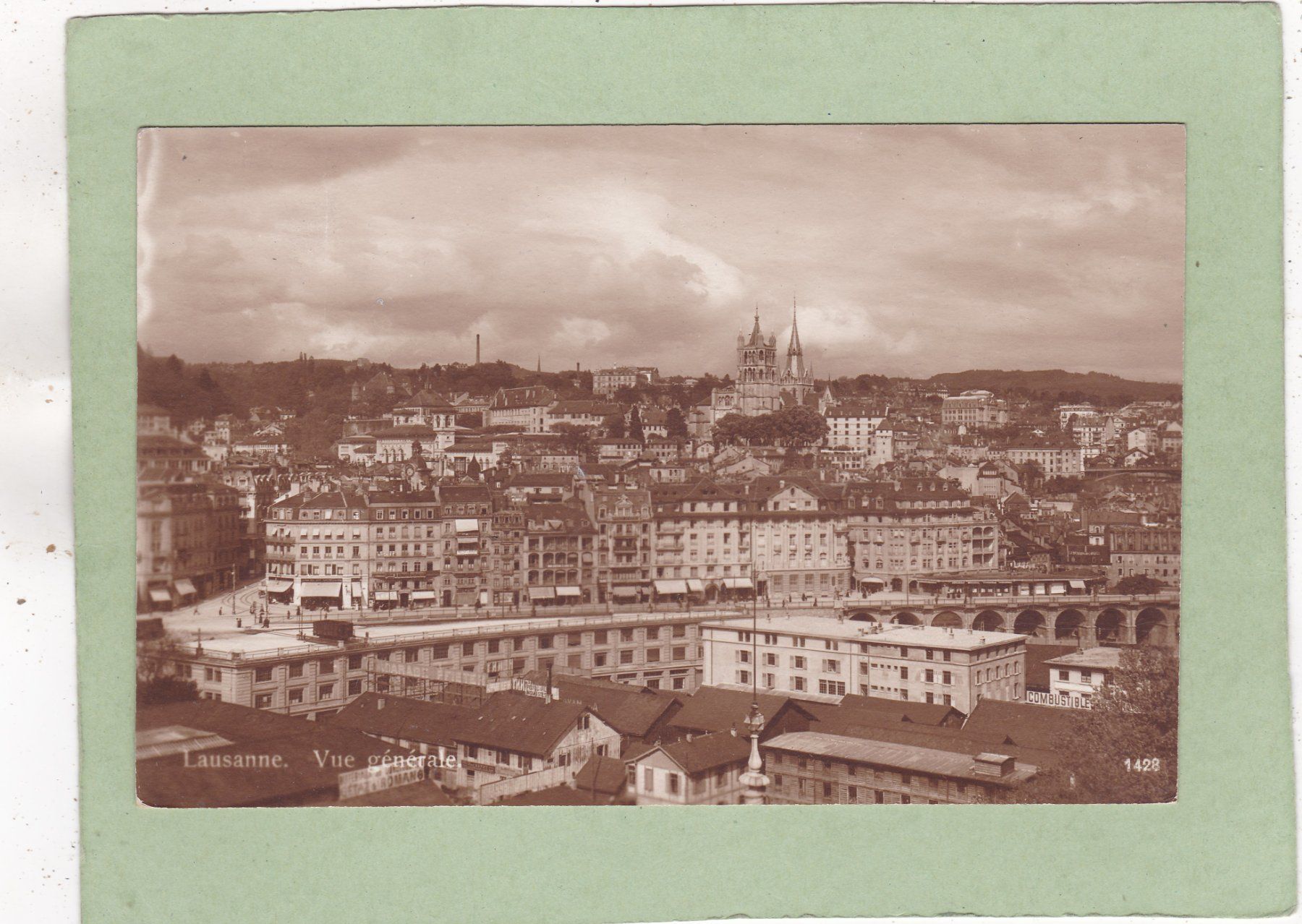 Cartoline postali: Lausanne – Usato da Herisau venduto da Lisegrat2008
