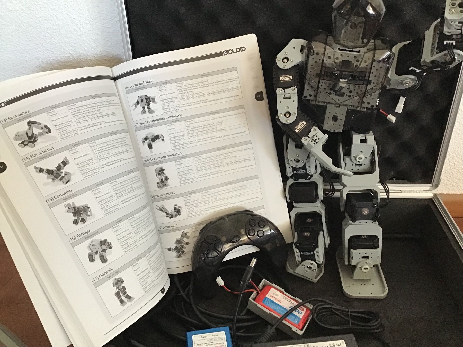 Lego Spielzeuge: ROBOTIS Roboter BIOLOID Premium Kit (inkl. Koffer) Program – Gebraucht aus Fehraltorf von snoopydoopy 3