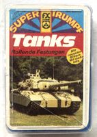Super Trumpf Quartett - Tanks - F.X.Schmid - 1980