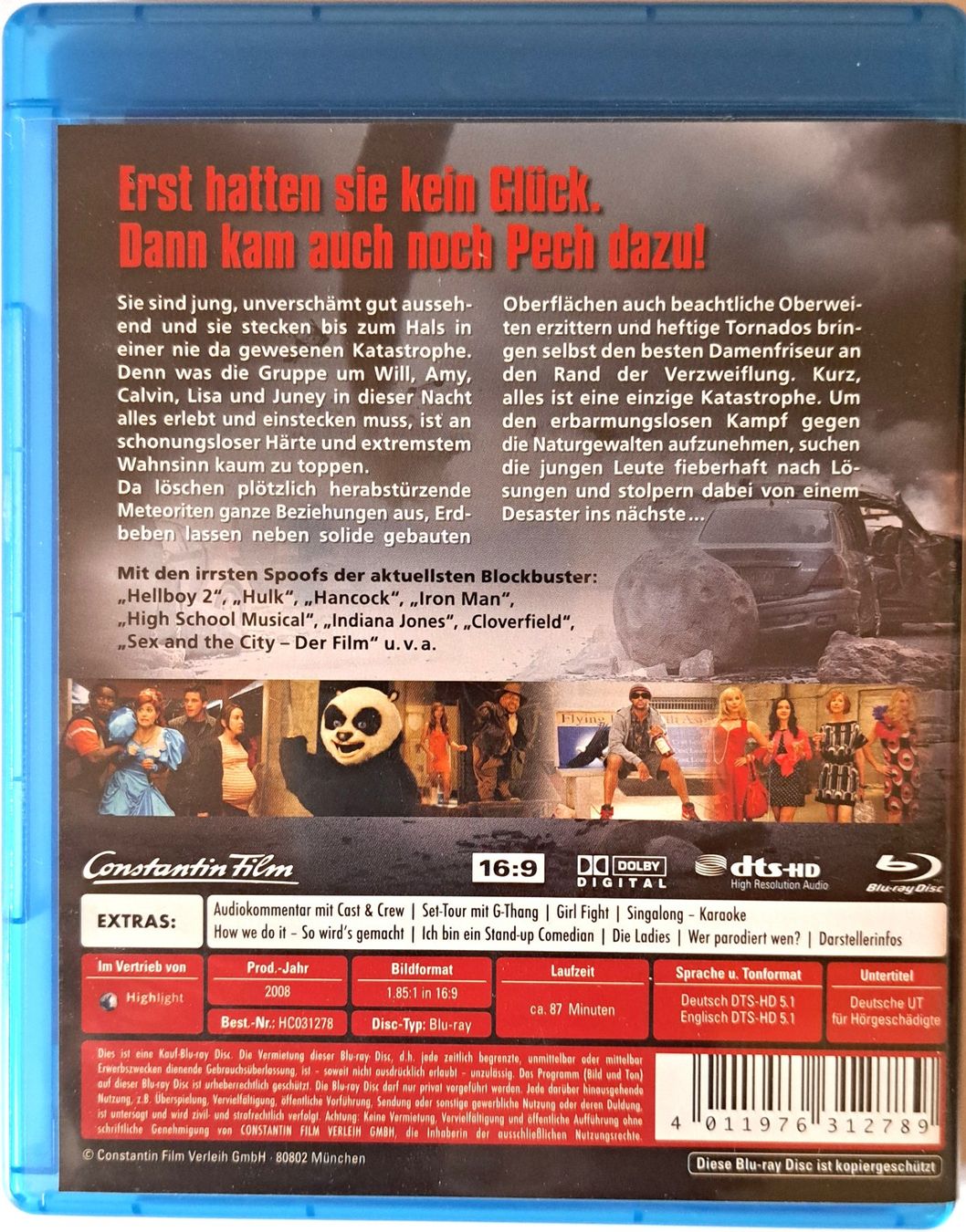 Alle DVDs: Disaster Movie – Gebraucht aus Tenniken von mik_6mxg 7