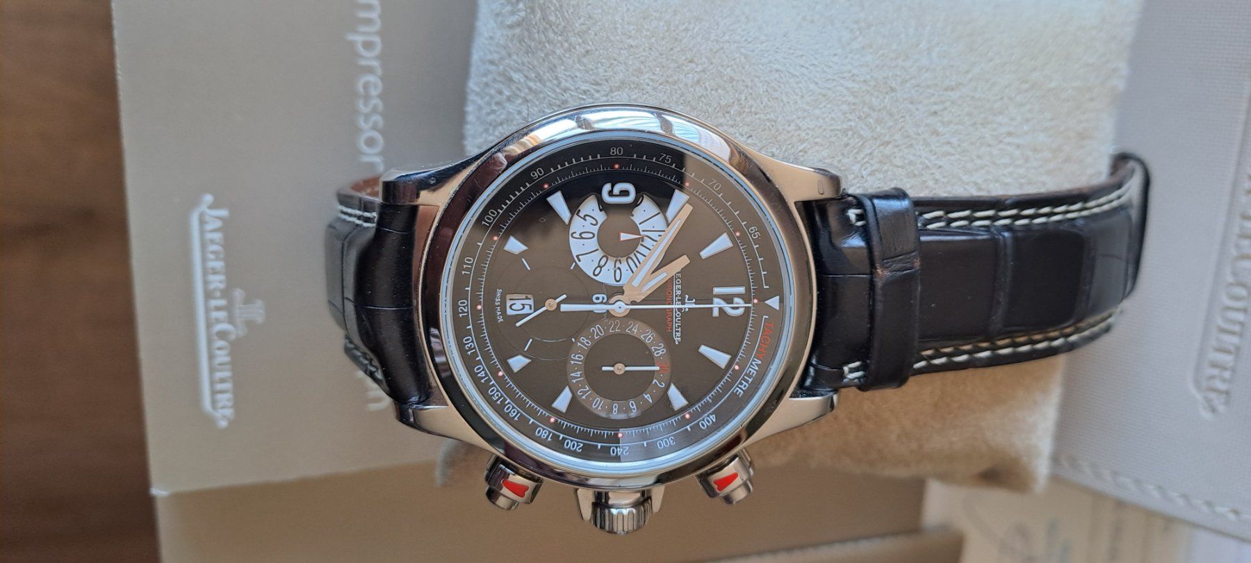 Jaeger-Lecoultre Orologi: Jaeger-LeCoultre Master Compressor Chronograph – Usato da Bichwil venduto da Zeitlos48