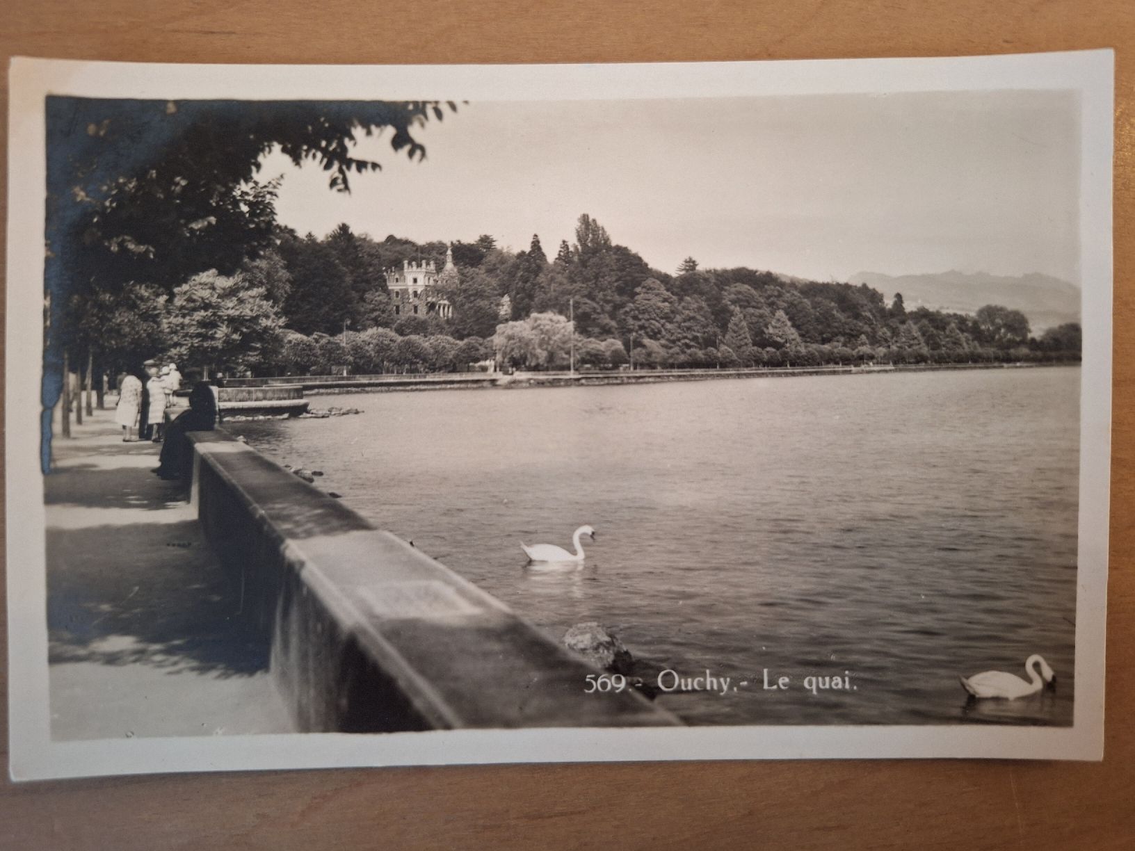 Cartoline postali: Ouchy Le quai – Usato da Sargans venduto da nicsam1815