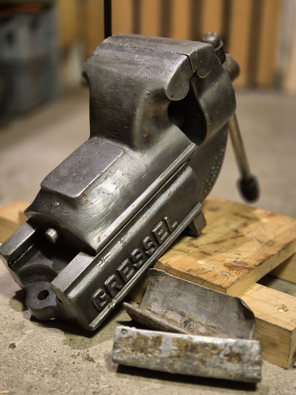 Gressel Alle Werkzeuge: Gressel Schraubstock 125mm – Gebraucht aus Weinfelden von Sladjan68