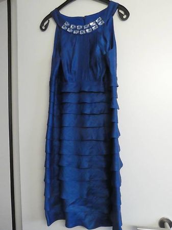 Abendkleid Blau Gr.40