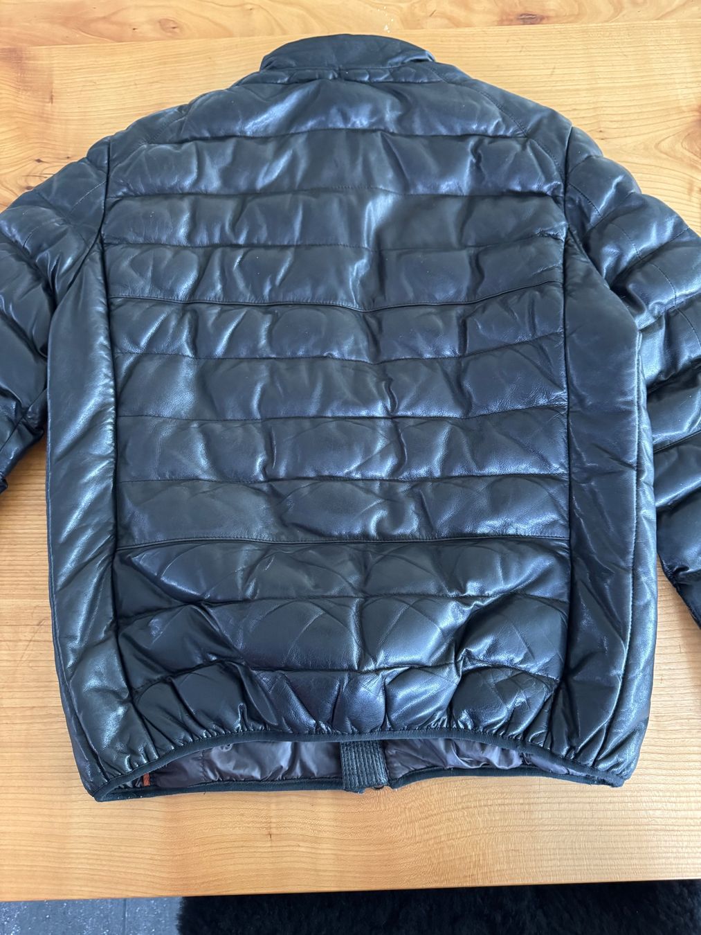 Parajumpers Giacche: Parajumpers Daunen Lederjacke Herren – Usato da Sissach venduto da coggi73 2