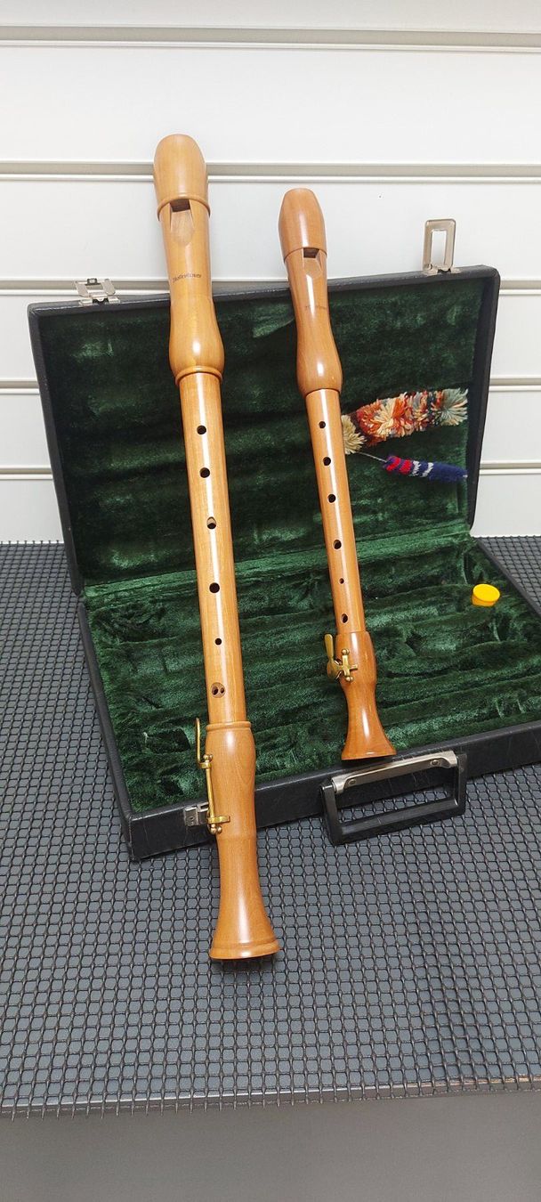 Strumenti musicali: Mollenhauer Birnbaum set Tenor&Alt blockflöte mit Klappe – Usato da Glattbrugg venduto da Swissmusik 2