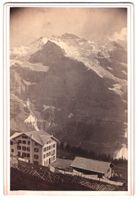 Fotografie Wengernalp, Blick zu einem Be