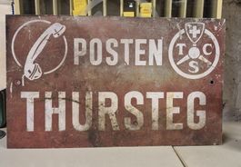 TCS Schid Blechschild kein Emailschild