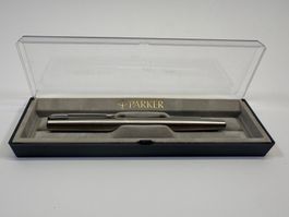 Parker Füllfederhalter Metall gebürstet