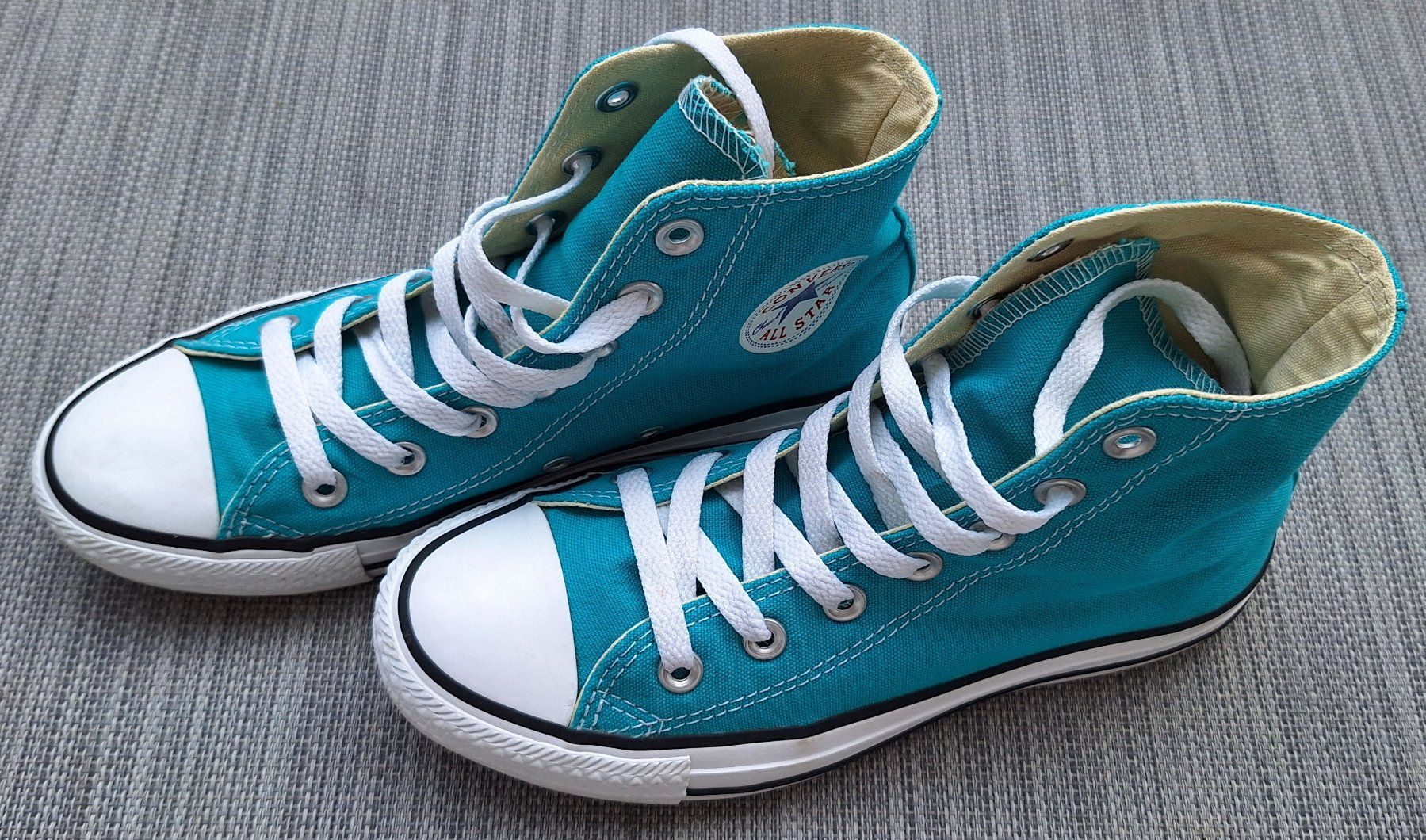 Converse Scarpe da donna: Converse Chuck Taylor All Star Sneaker Türkis Grösse 37 – Usato da Matten b. Interl venduto da iae_cwc7