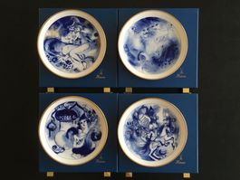 Jahresteller Meissen 1981 - 1984, "Tausendundeinenacht"